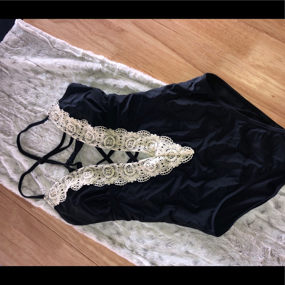 Lace one piece
